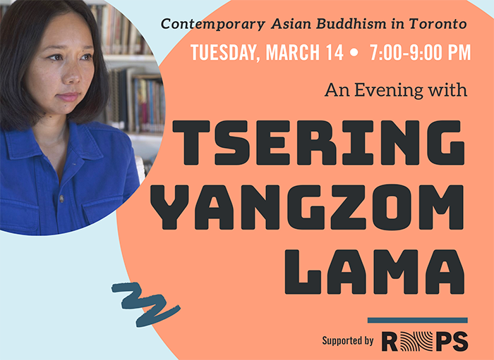 Tuesday, March 14, 2023, An Evening with Tsering Yangzom Lama